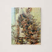 Puzzle Bataille de tribunal de Guiliford (Vertical)