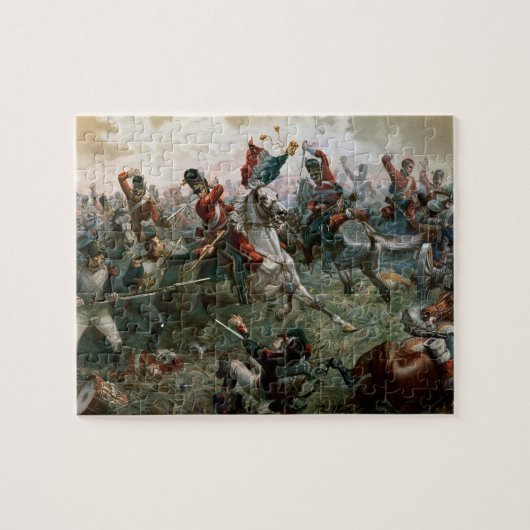 Puzzle Bataille de waterloo, le 18 juin 1815, 1898 (Horizontal)