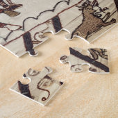 Puzzle Bataille d'Hastings - Chevaliers normands (Côté)