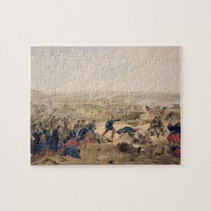 Puzzle Bataille du Tchernaya, le 16 août 1855, plat f