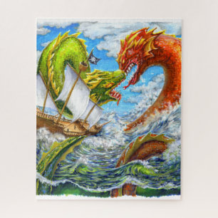 Puzzle Bataille en mer