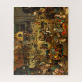 Puzzle Bataille entre Carnaval et Carême par Bruegel (Vertical)