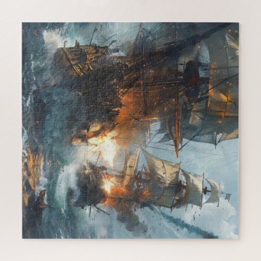 Puzzle Bataille maritime (Horizontal)