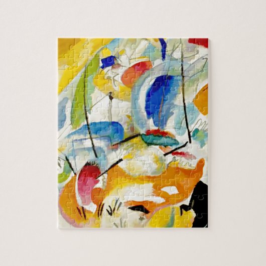 Puzzle Bataille navale de Kandinsky 1913 (Vertical)