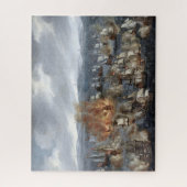 Puzzle Bataille navale d'Öland juin 1676 Claus Møinichen (Vertical)