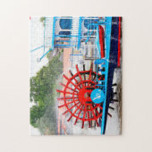 Puzzle Bateau à aubes Mississippi. (Vertical)