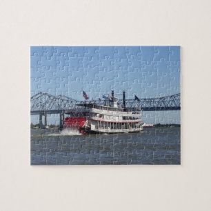 Puzzle Bateau à roues à aubes