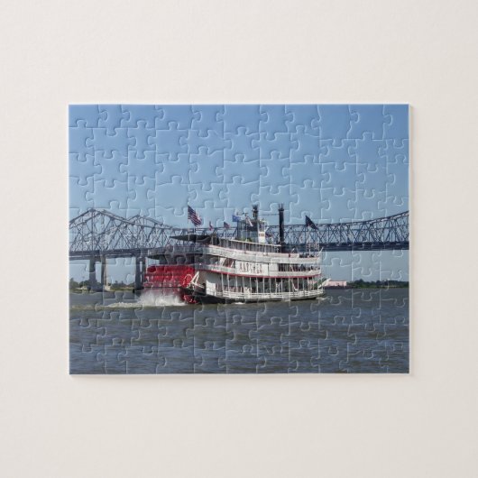 Puzzle Bateau à roues à aubes (Horizontal)