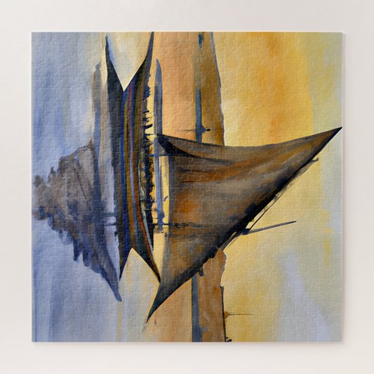 Puzzle Bateau à voile (Horizontal)