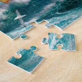 Puzzle Bateau à voile à voile à voile mer vagues (Côté)