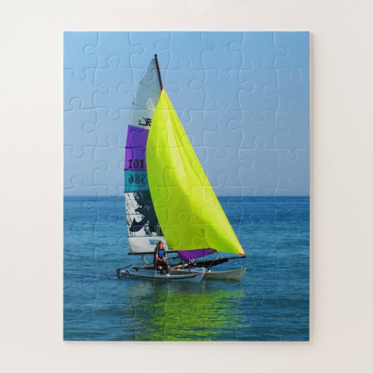 Puzzle Bateau à voile Hobie (Vertical)