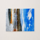 Puzzle Bateau dans la neige au lac big Bear, la (Horizontal)