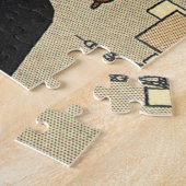 Puzzle Bateau de croisière d'hélicoptère de science-ficti (Côté)