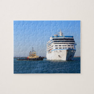Puzzle Bateau de croisière et remorqueur