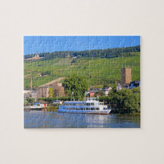 Puzzle Bateau de croisière, Rudesheim, Allemagne (Horizontal)
