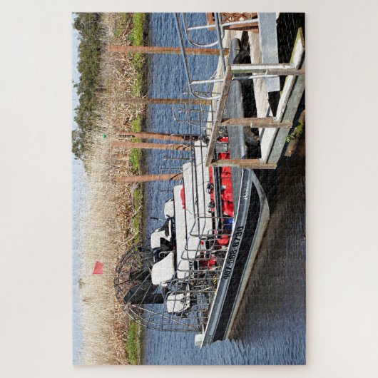 Puzzle Bateau de marécage de Floride (Vertical)
