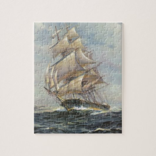 Puzzle Bateau de navigation antique (Vertical)