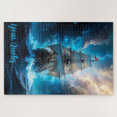 Puzzle Bateau de navigation fantastique épique tempête oc (Horizontal)