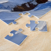 Puzzle Bateau de Noël de Caniche Fêtes (Côté)