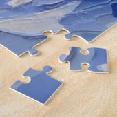 Puzzle Bateau de Noël de chat bleu oriental Fêtes (Côté)