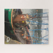 Puzzle Bateau de pêche, Tobermory, Île de Mull, Écosse (Horizontal)