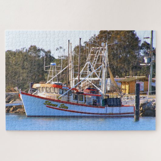 Puzzle Bateau de pêche, Yamba, Australie (Horizontal)