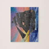 Puzzle Bateau de pirate de la barbe noire (Vertical)