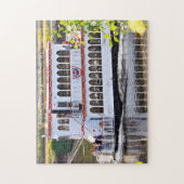 Puzzle Bateau de rivière Minnesota.voeux de Noël (Vertical)