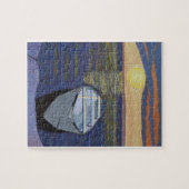Puzzle Bateau de Shore Canvas Art (Horizontal)