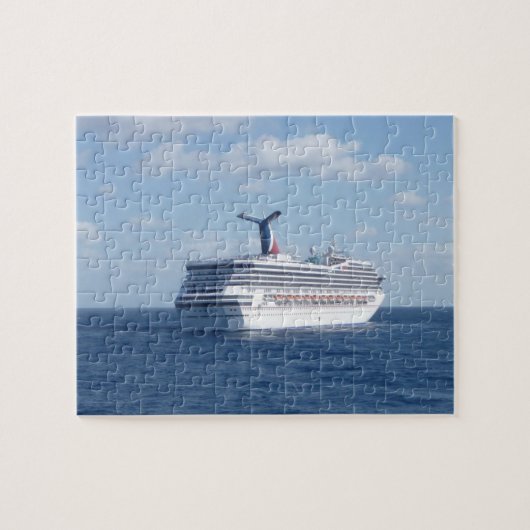 Puzzle Bateau en mer (Horizontal)