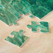 Puzzle Bateau flottant dans l'eau claire Croatie Jigsaw P (Côté)