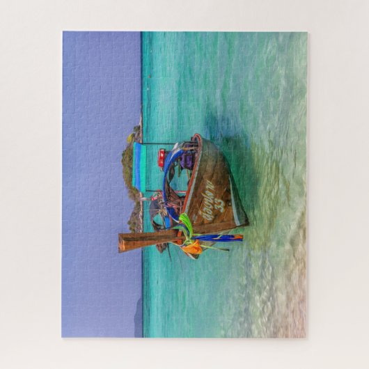 Puzzle Bateau longue queue, Koh Lipe, Thaïlande (Vertical)