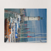 Puzzle Bateau phare Port de Lindau Bodensee Allemagne (Horizontal)