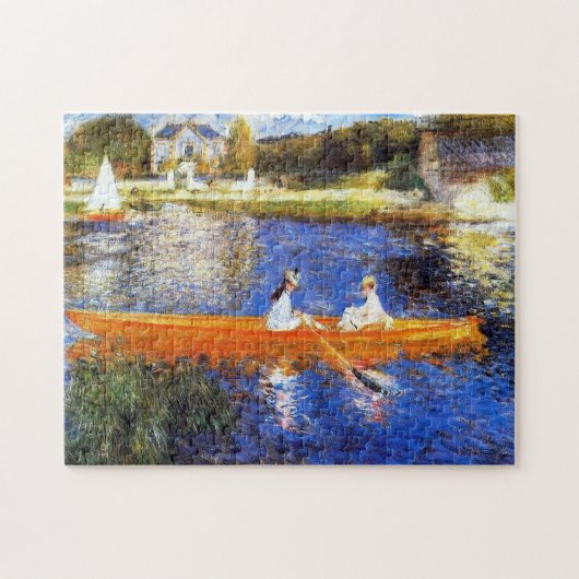 Puzzle Bateau sur la Seine River Renoir Fine Art (Horizontal)