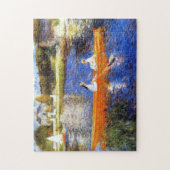 Puzzle Bateau sur la Seine River Renoir Fine Art (Vertical)