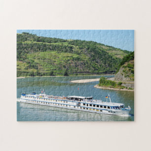 Puzzle Bateau sur le Rhin près de Oberwesel