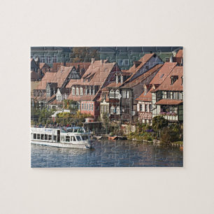 Puzzle Bateau touristique à Little Venice et rivière Regn
