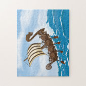 Puzzle Bateau Viking (Vertical)