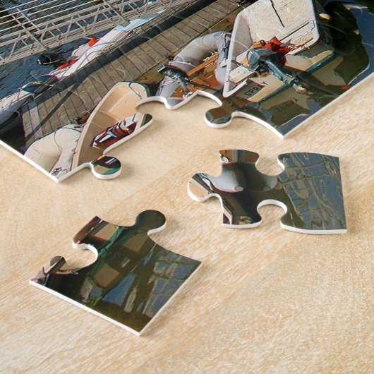 Puzzle Bateaux à Northport Harbour sur Long Island NY (Côté)