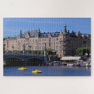 Puzzle Bateaux à pédales sur une journée d'été à Stockhol