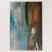 Puzzle Bateaux à Porlock Weir (Vertical)