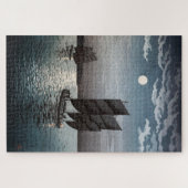 Puzzle Bateaux à Shinagawa par Tsuchiya Koitsu (Horizontal)