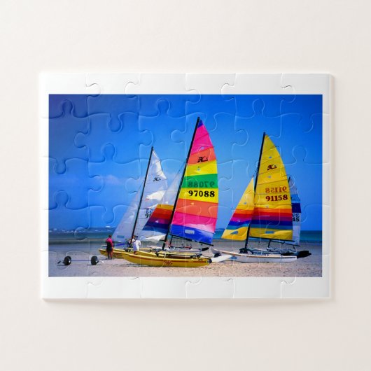 Puzzle Bateaux à voile (Horizontal)