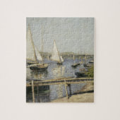 Puzzle Bateaux à voile à Argenteuil par Gustave Caillebot (Vertical)