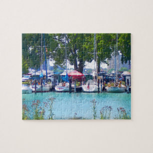 Puzzle Bateaux À Voile À quai