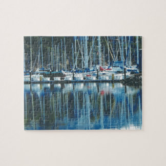 PUZZLE BATEAUX À VOILE DE SAUSALITO - SOUS LE PONT D'OR