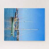 Puzzle Bateaux à voile sur Matanzas Bay St. Augustine Flo (Horizontal)