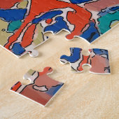 Puzzle Bateaux au coucher du soleil, Fauvisme (Côté)