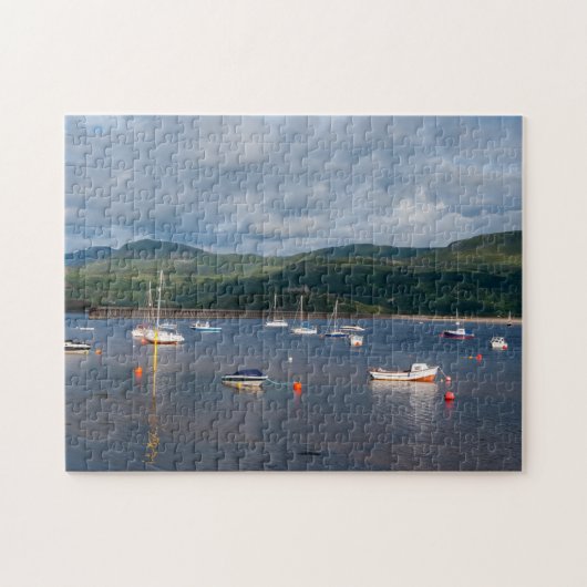 Puzzle Bateaux chez Barmouth (Horizontal)