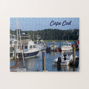 Puzzle Bateaux dans un port de Cape Cod